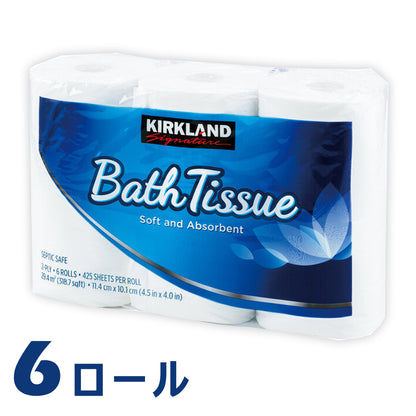 カークランドシグネチャー バスティッシュ（トイレットペーパー6ロール×1袋）