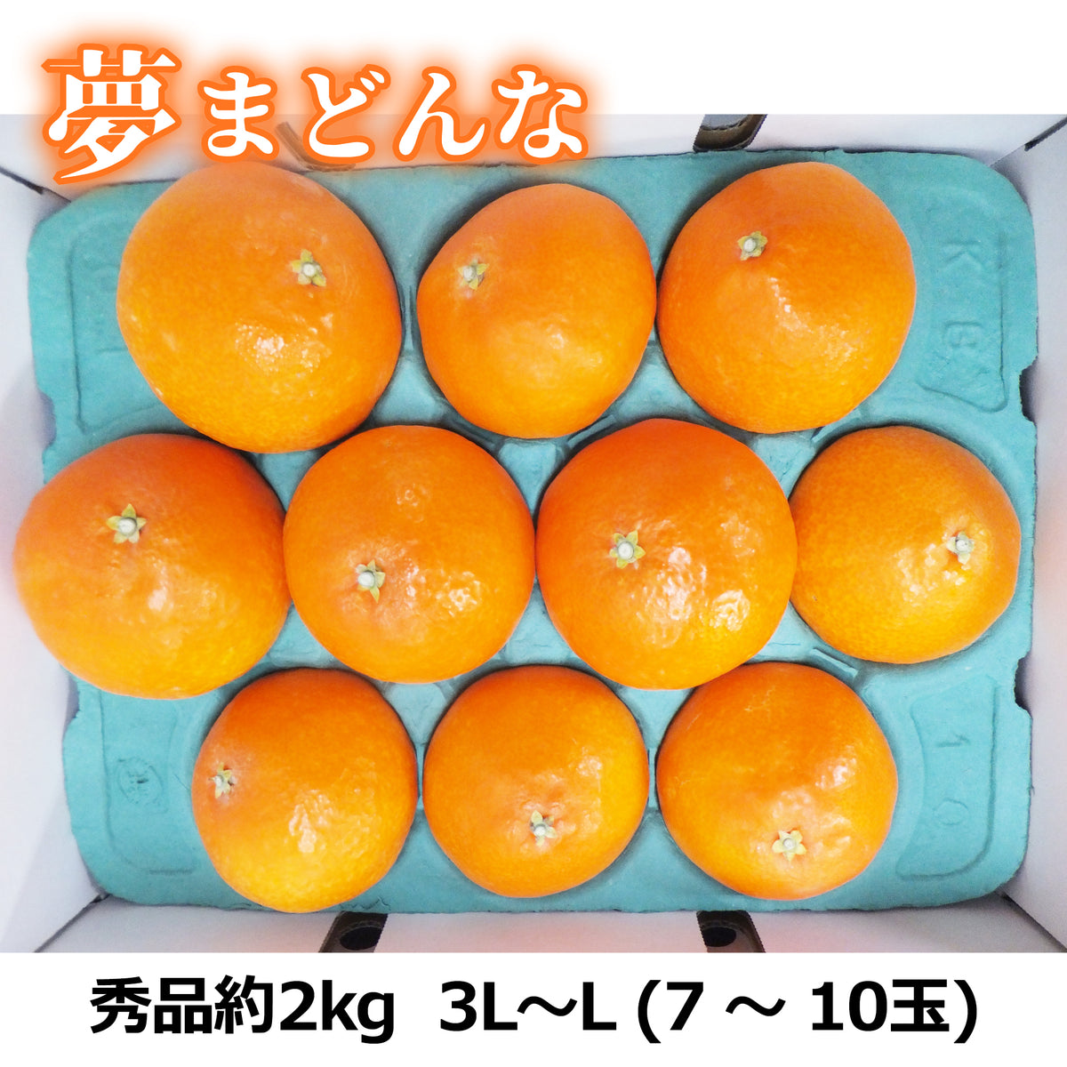〈産直〉夢まどんな（秀品約2㎏）