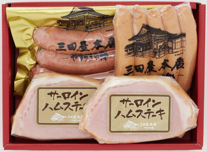 〈産直〉三田屋本店 ロースハム詰合せ【冷蔵】
