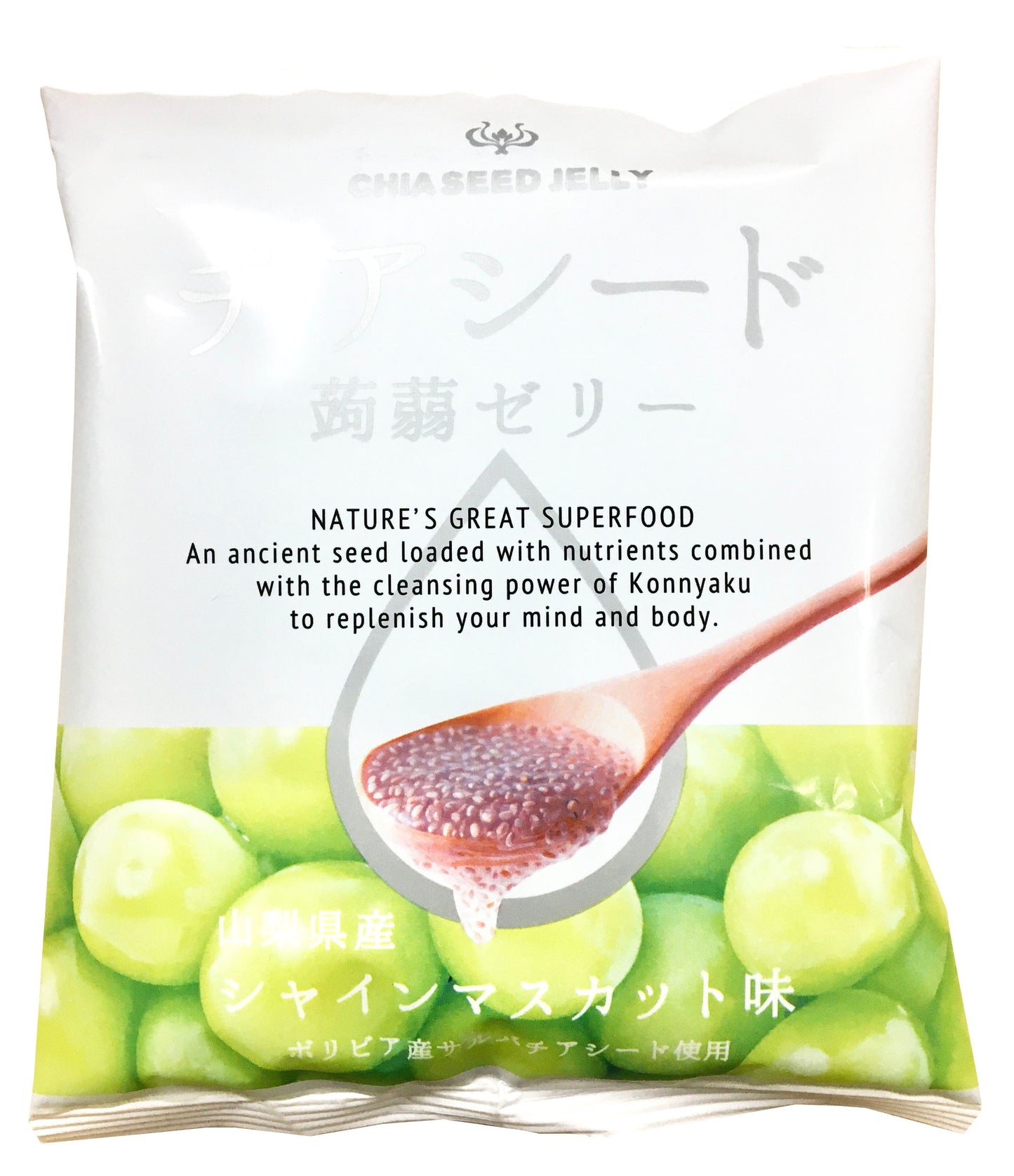 チアシード蒟蒻ゼリー　シャインマスカット